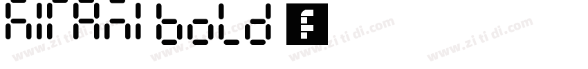 kitami bold 字体字体转换